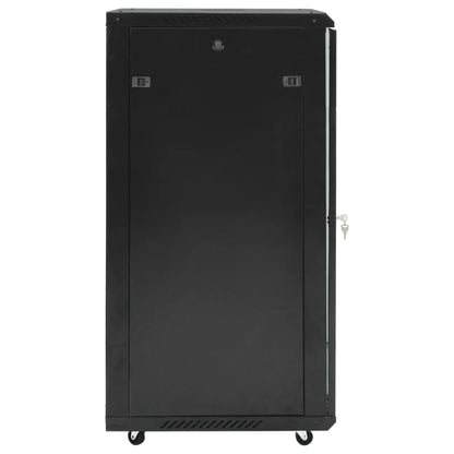 22U Network Cabinet with Swivel Feet 19" IP20 23.6x23.6x47.2"