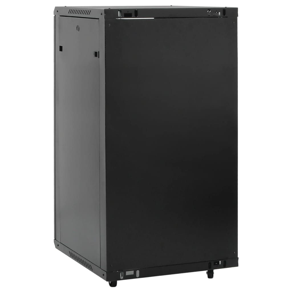 22U Network Cabinet with Swivel Feet 19" IP20 23.6x23.6x47.2"