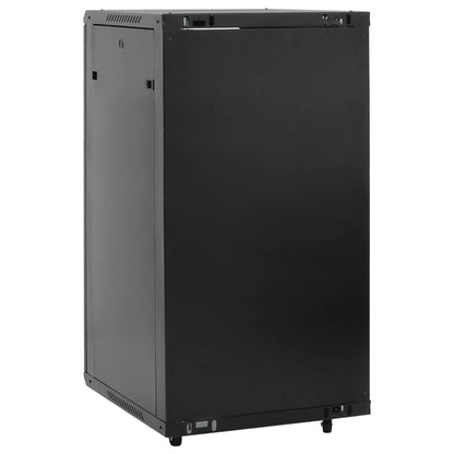 22U Network Cabinet with Swivel Feet 19" IP20 23.6x23.6x47.2"