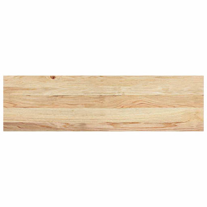 Stair Treads 4 pcs Untreated 90x25x2 cm Solid Wood Oak