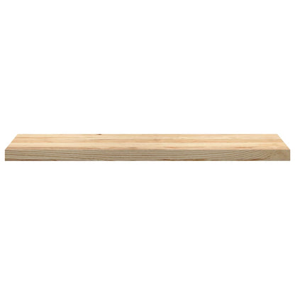 Stair Treads 8 pcs Untreated 100x25x2 cm Solid Wood Oak