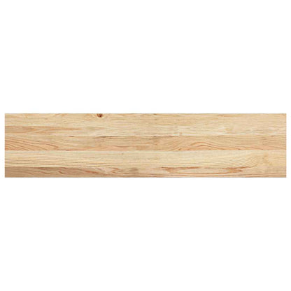 Stair Treads 12 pcs Untreated 110x30x2 cm Solid Wood Oak