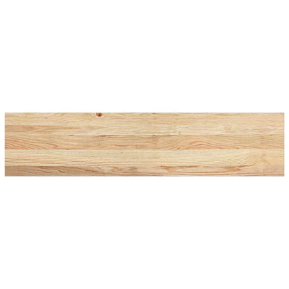 Stair Treads 16 pcs Untreated 110x25x2 cm Solid Wood Oak