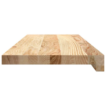 Stair Treads 16 pcs Untreated 70x30x2 cm Solid Wood Oak