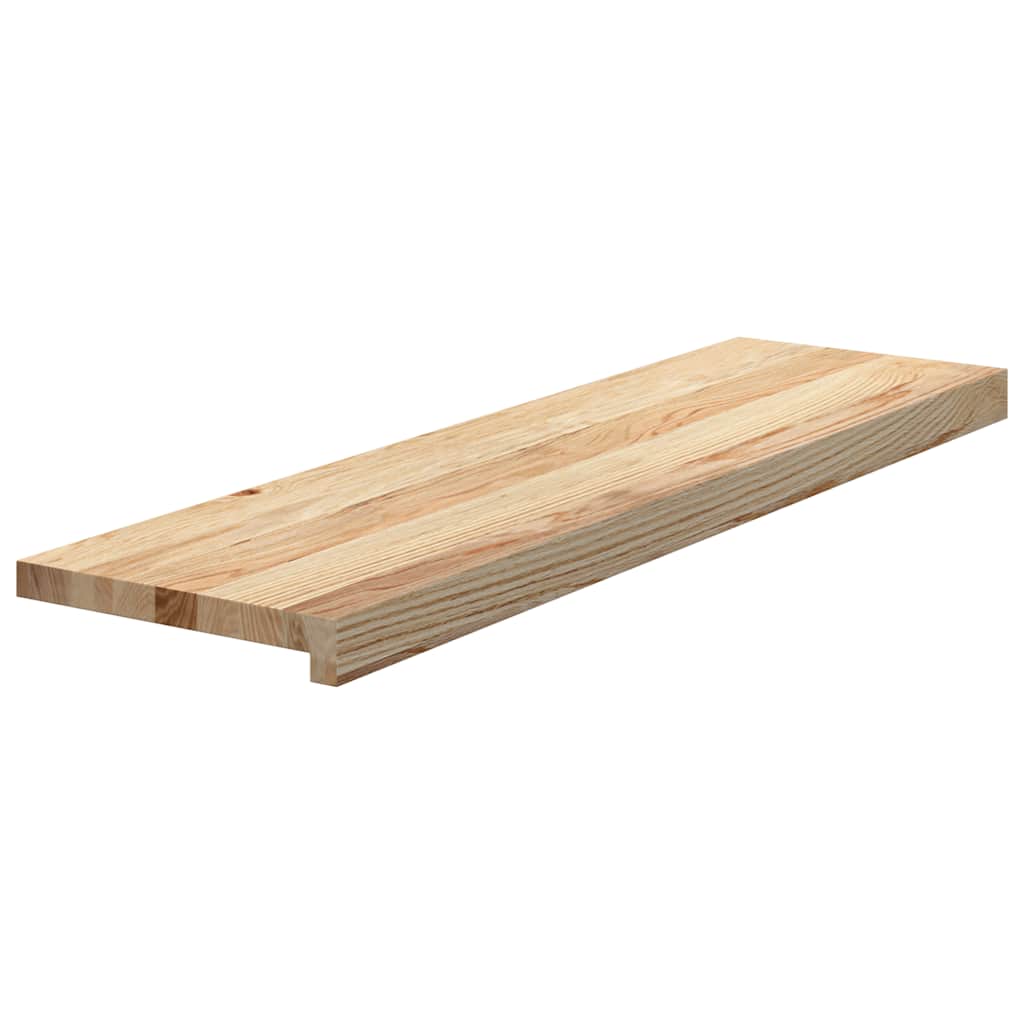 Stair Treads 20 pcs Untreated 90x25x2 cm Solid Wood Oak
