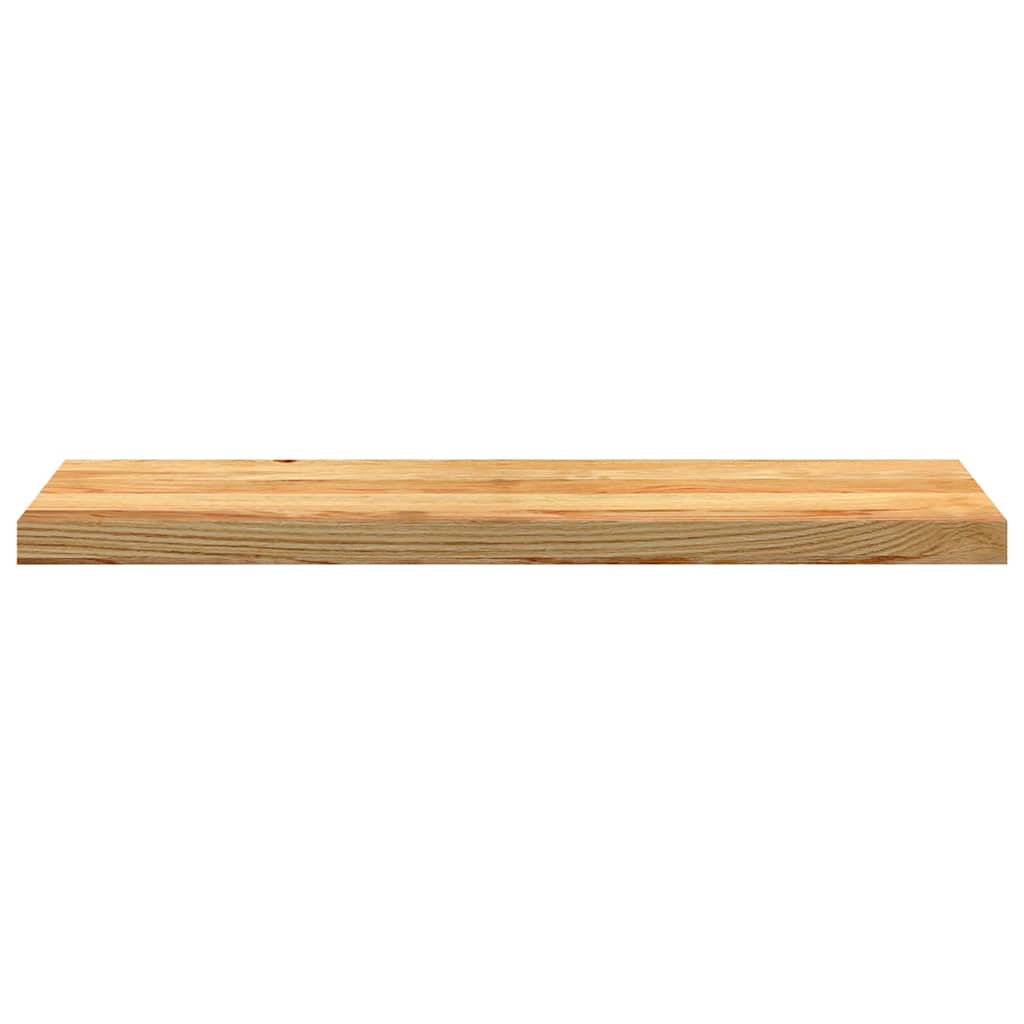 Stair Treads 4 pcs Light Brown 90x25x2 cm Solid Wood Oak