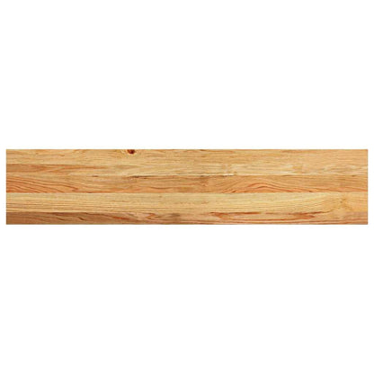 Stair Treads 4 pcs Light Brown 120x25x2 cm Solid Wood Oak