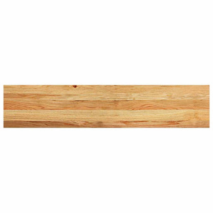 Stair Treads 4 pcs Light Brown 120x30x2 cm Solid Wood Oak