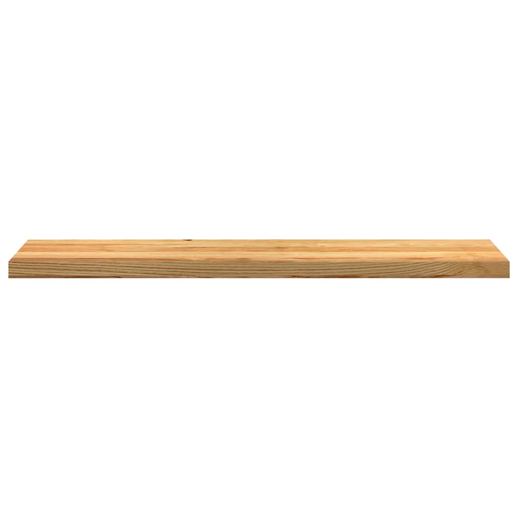 Stair Treads 4 pcs Light Brown 120x30x2 cm Solid Wood Oak