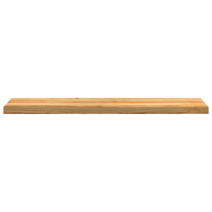 Stair Treads 4 pcs Light Brown 120x30x2 cm Solid Wood Oak