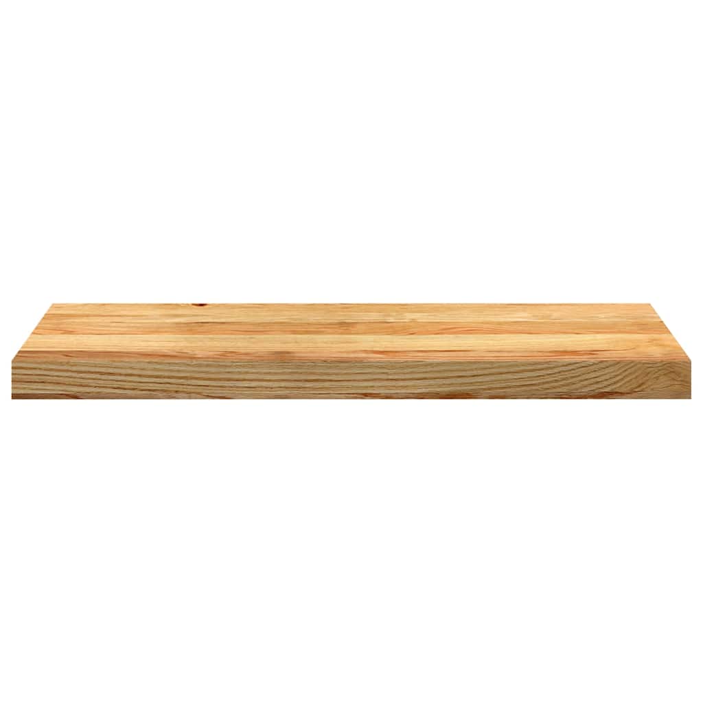 Stair Treads 8 pcs Light Brown 70x25x2 cm Solid Wood Oak