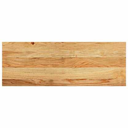 Stair Treads 8 pcs Light Brown 70x30x2 cm Solid Wood Oak