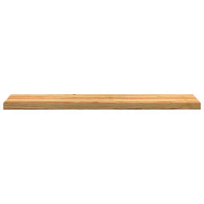 Stair Treads 8 pcs Light Brown 120x30x2 cm Solid Wood Oak