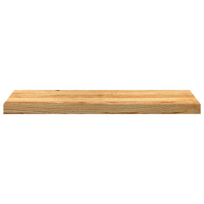 Stair Treads 12 pcs Light Brown 80x25x2 cm Solid Wood Oak