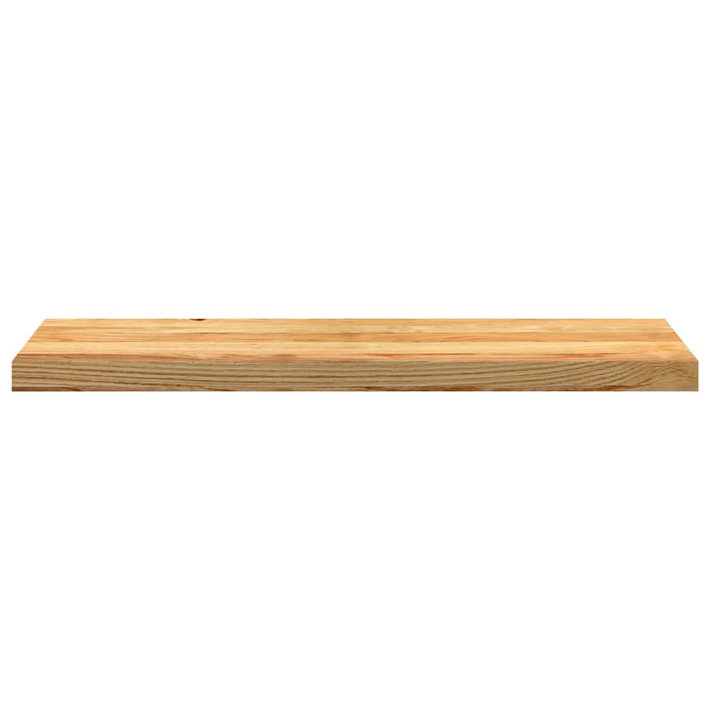Stair Treads 12 pcs Light Brown 90x30x2 cm Solid Wood Oak