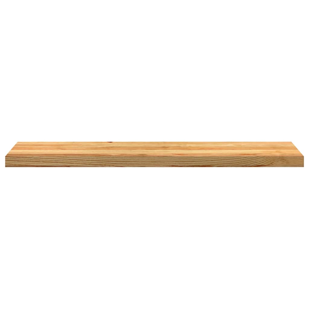 Stair Treads 16 pcs Light Brown 110x25x2 cm Solid Wood Oak