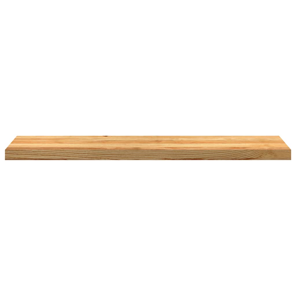 Stair Treads 16 pcs Light Brown 110x30x2 cm Solid Wood Oak
