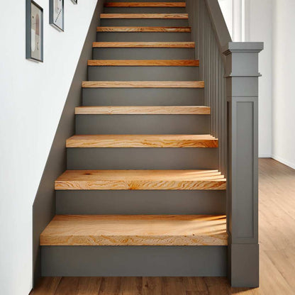Stair Treads 20 pcs Light Brown 80x25x2 cm Solid Wood Oak