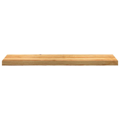 Stair Treads 20 pcs Light Brown 100x30x2 cm Solid Wood Oak