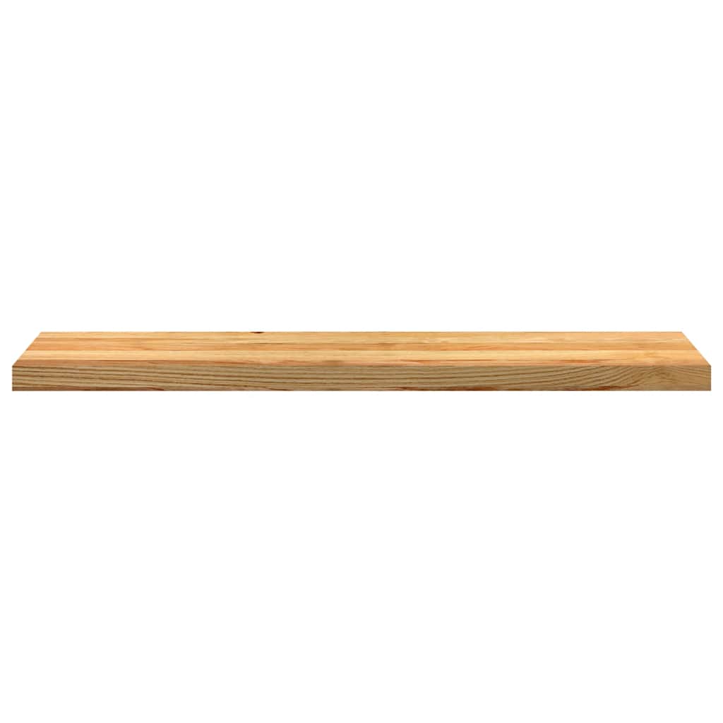 Stair Treads 20 pcs Light Brown 110x30x2 cm Solid Wood Oak