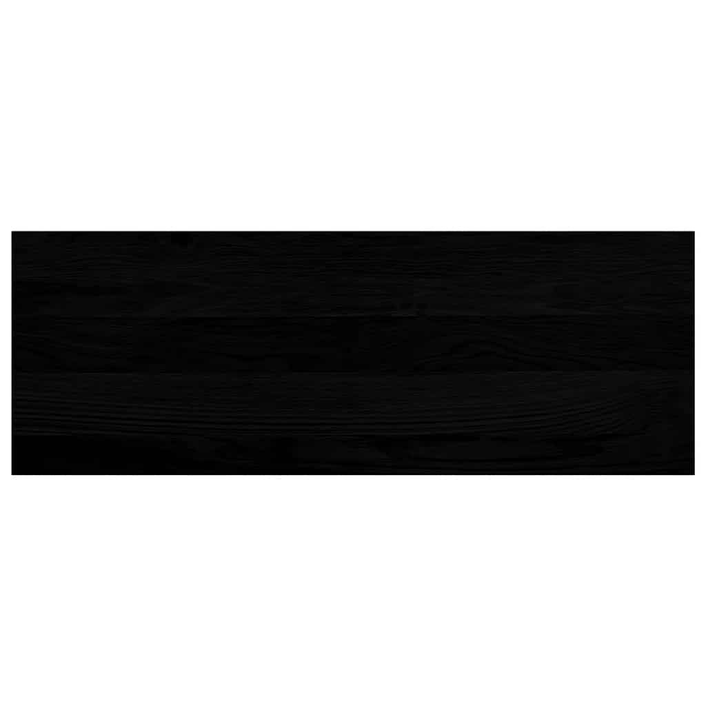Stair Treads 8 pcs Brown Black 70x25x2 cm Solid Wood Oak