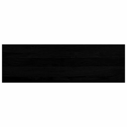 Stair Treads 8 pcs Brown Black 80x25x2 cm Solid Wood Oak