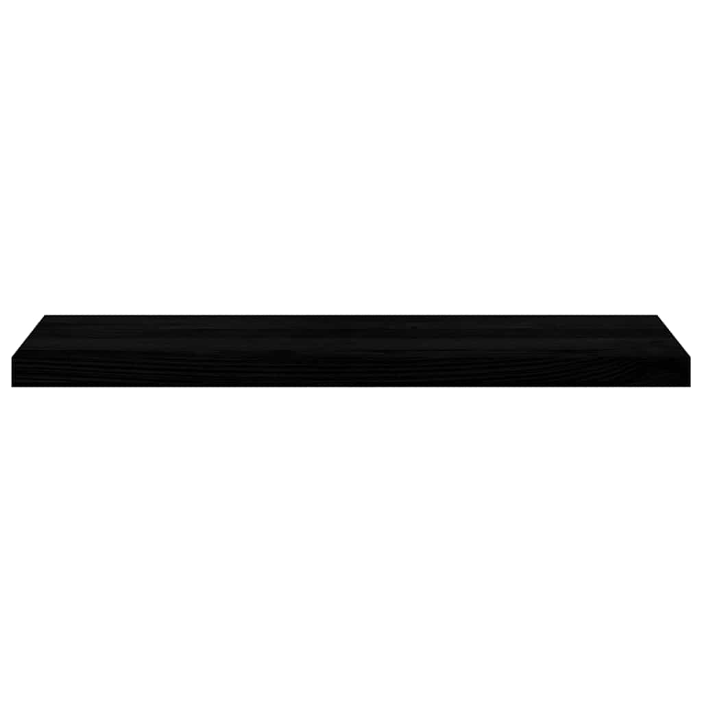 Stair Treads 8 pcs Brown Black 90x25x2 cm Solid Wood Oak
