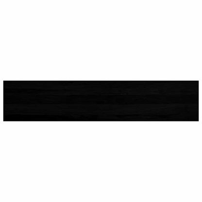 Stair Treads 8 pcs Brown Black 120x25x2 cm Solid Wood Oak