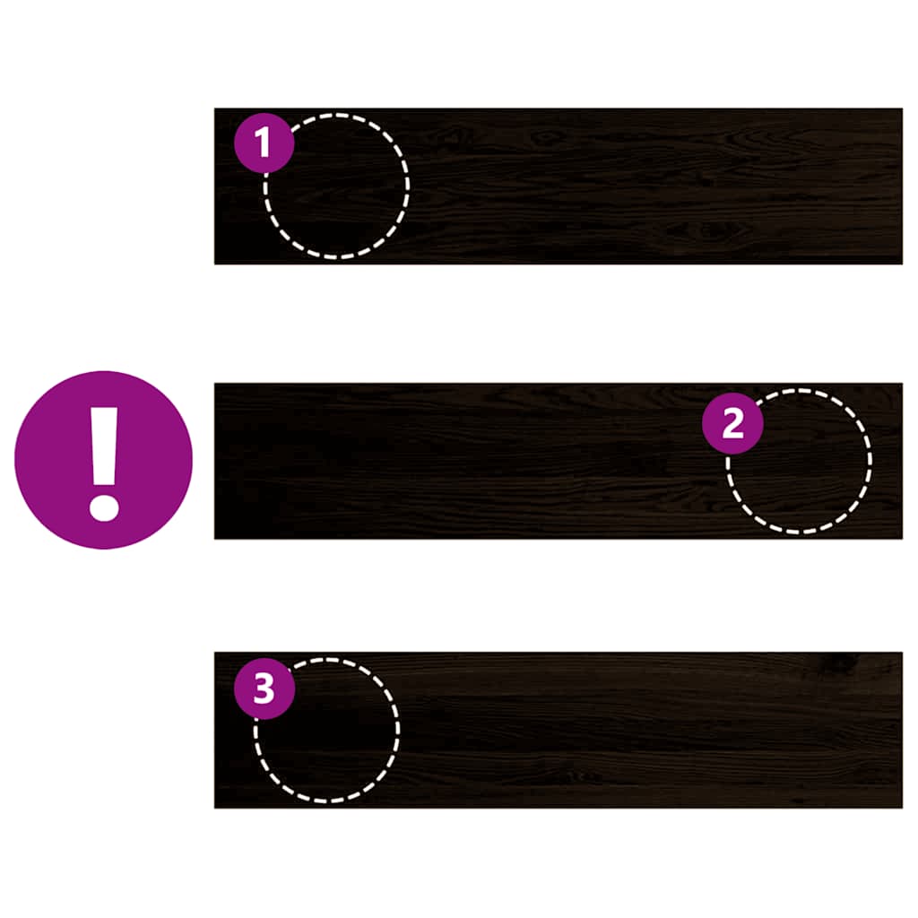 Stair Treads 12 pcs Brown Black 110x30x2 cm Solid Wood Oak