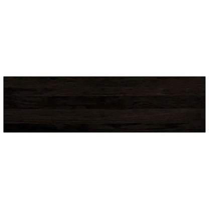 Stair Treads 16 pcs Brown Black 90x25x2 cm Solid Wood Oak