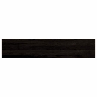 Stair Treads 16 pcs Dark Brown 120x25x2 cm Solid Wood Oak