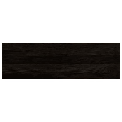 Stair Treads 16 pcs Brown Black 80x30x2 cm Solid Wood Oak