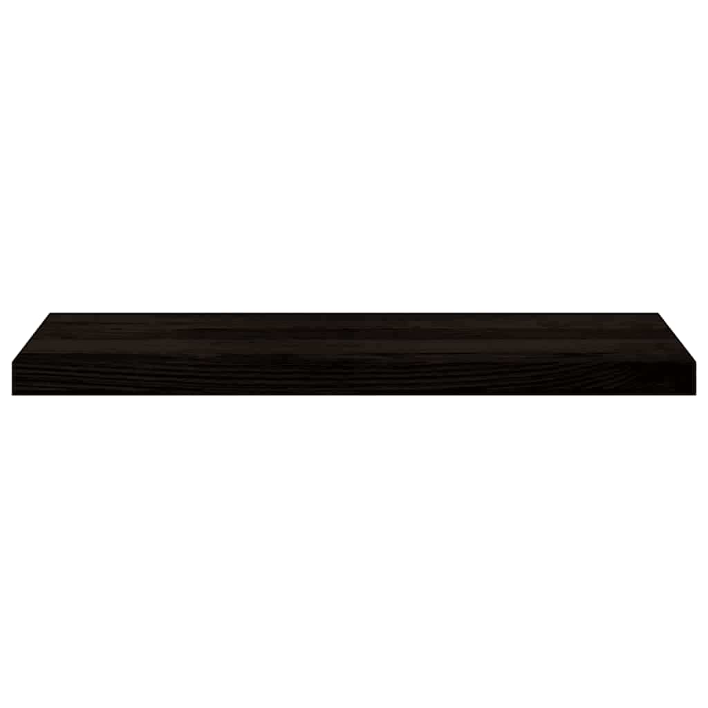 Stair Treads 16 pcs Brown Black 80x30x2 cm Solid Wood Oak