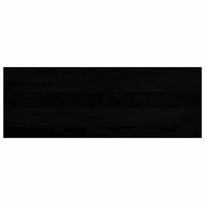 Stair Treads 20 pcs Brown Black 70x25x2 cm Solid Wood Oak