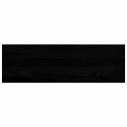 Stair Treads 20 pcs Brown Black 80x25x2 cm Solid Wood Oak