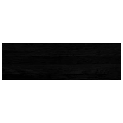 Stair Treads 20 pcs Brown Black 80x30x2 cm Solid Wood Oak