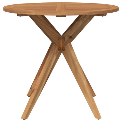 3 Piece Garden Dining Set Solid Wood Acacia