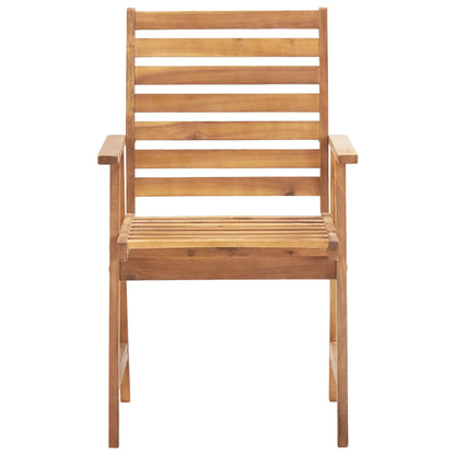 3 Piece Garden Dining Set Solid Wood Acacia