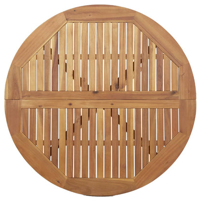 5 Piece Garden Dining Set Solid Wood Acacia