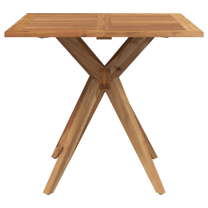 5 Piece Garden Dining Set Solid Wood Acacia