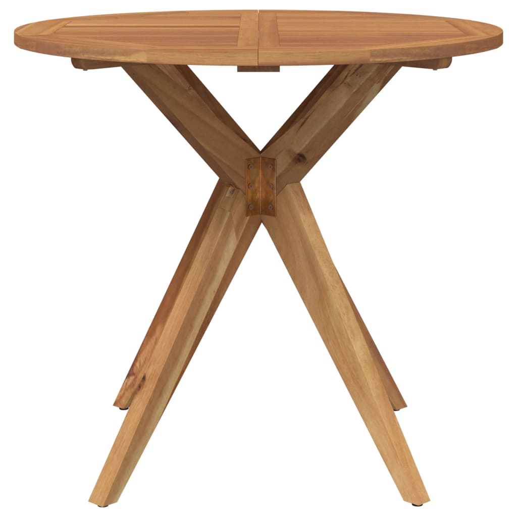 3 Piece Garden Dining Set Solid Wood Acacia