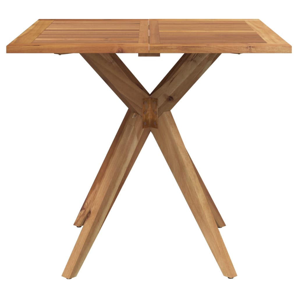 5 Piece Garden Dining Set Solid Wood Acacia