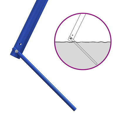 Outdoor Swing Set with Swing and Trapeze