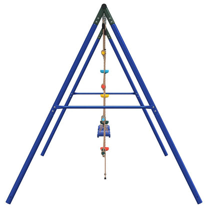 Outdoor Swing Set with Swings. Ladder. Disc Swing