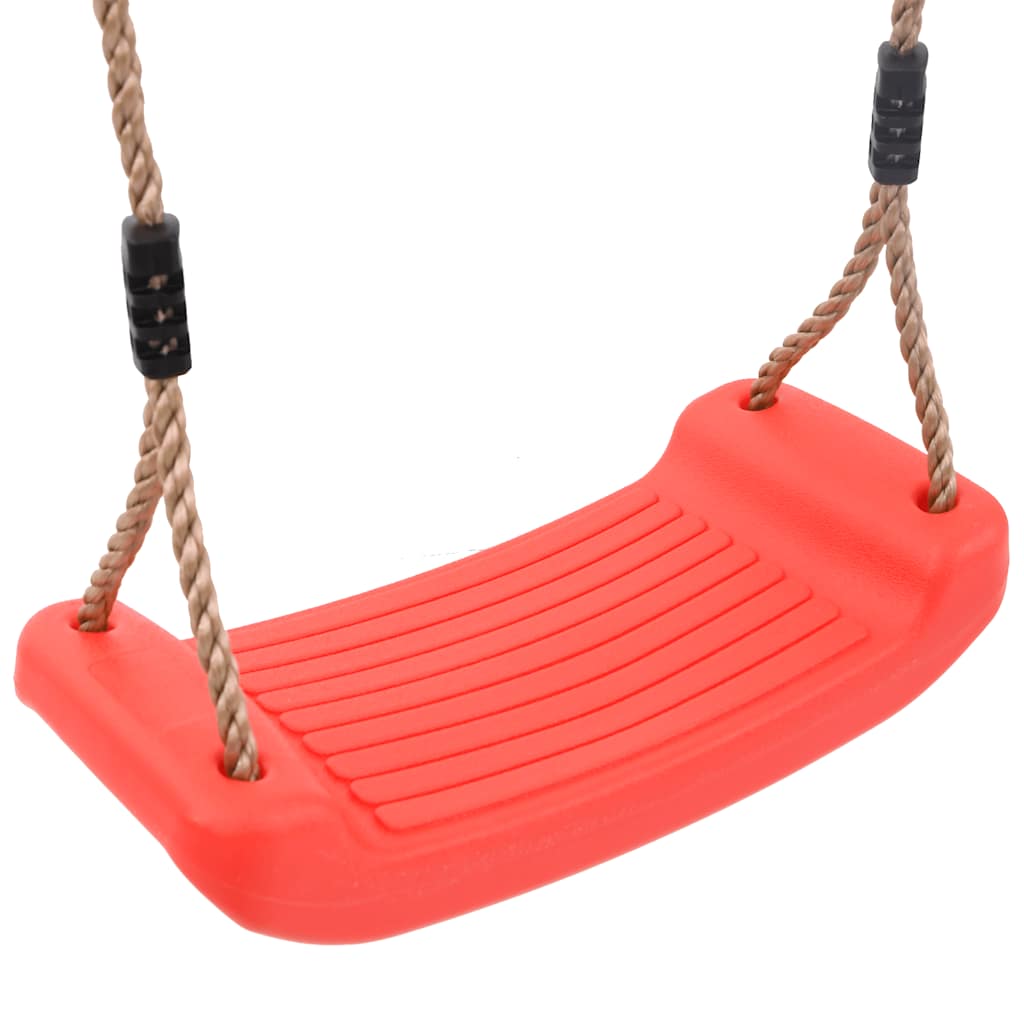 Outdoor Swing Set with Swing, Trapeze, Nest Swing