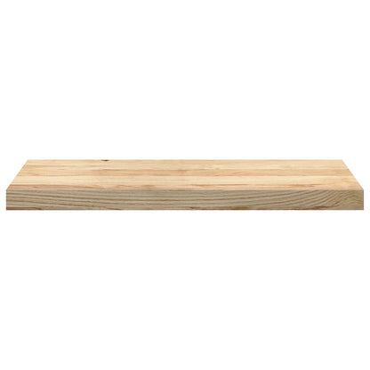 Stair Treads 2 pcs Untreated 70x25x2 cm Solid Wood Oak