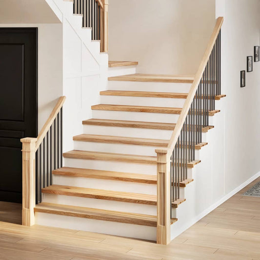 Stair Treads 2 pcs Untreated 120x25x2 cm Solid Wood Oak