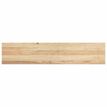 Stair Treads 2 pcs Untreated 120x30x2 cm Solid Wood Oak