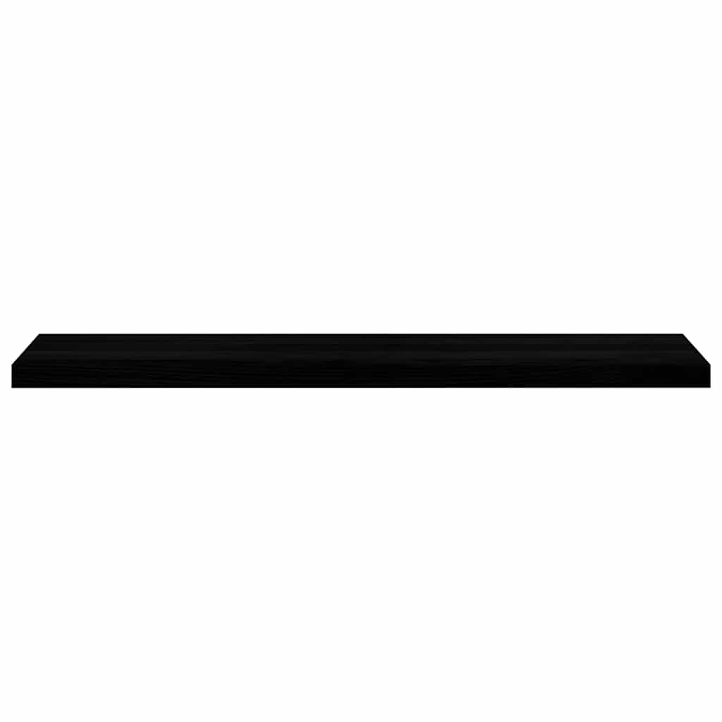 Stair Treads 2 pcs Brown Black 120x25x2 cm Solid Wood Oak