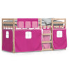 Bunk Bed without Mattress Pink 80x200 cm Solid Wood Pine